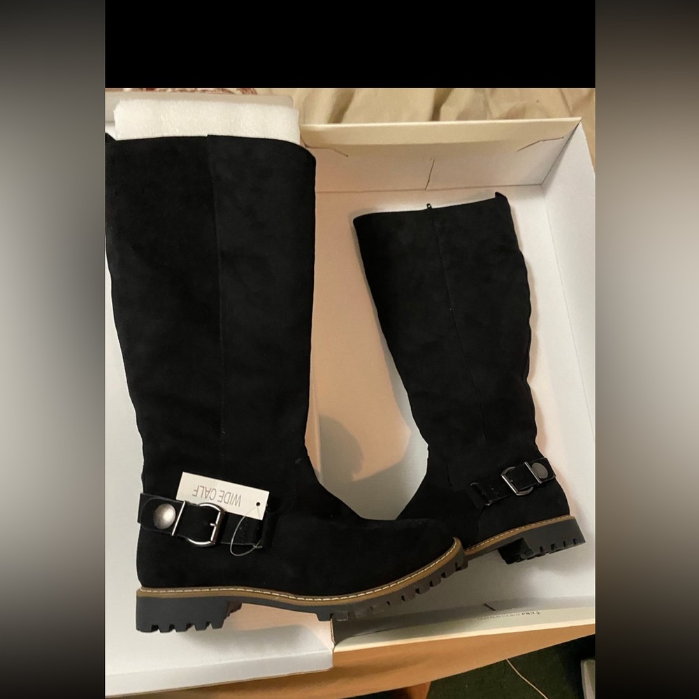 Wide calf boots